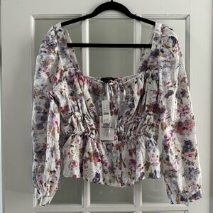 J Crew floral top